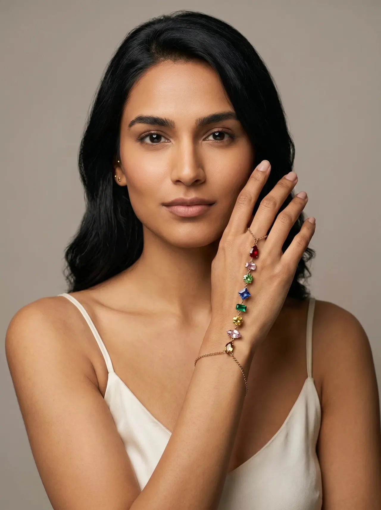 Prism Chain Hand Harness — view 2