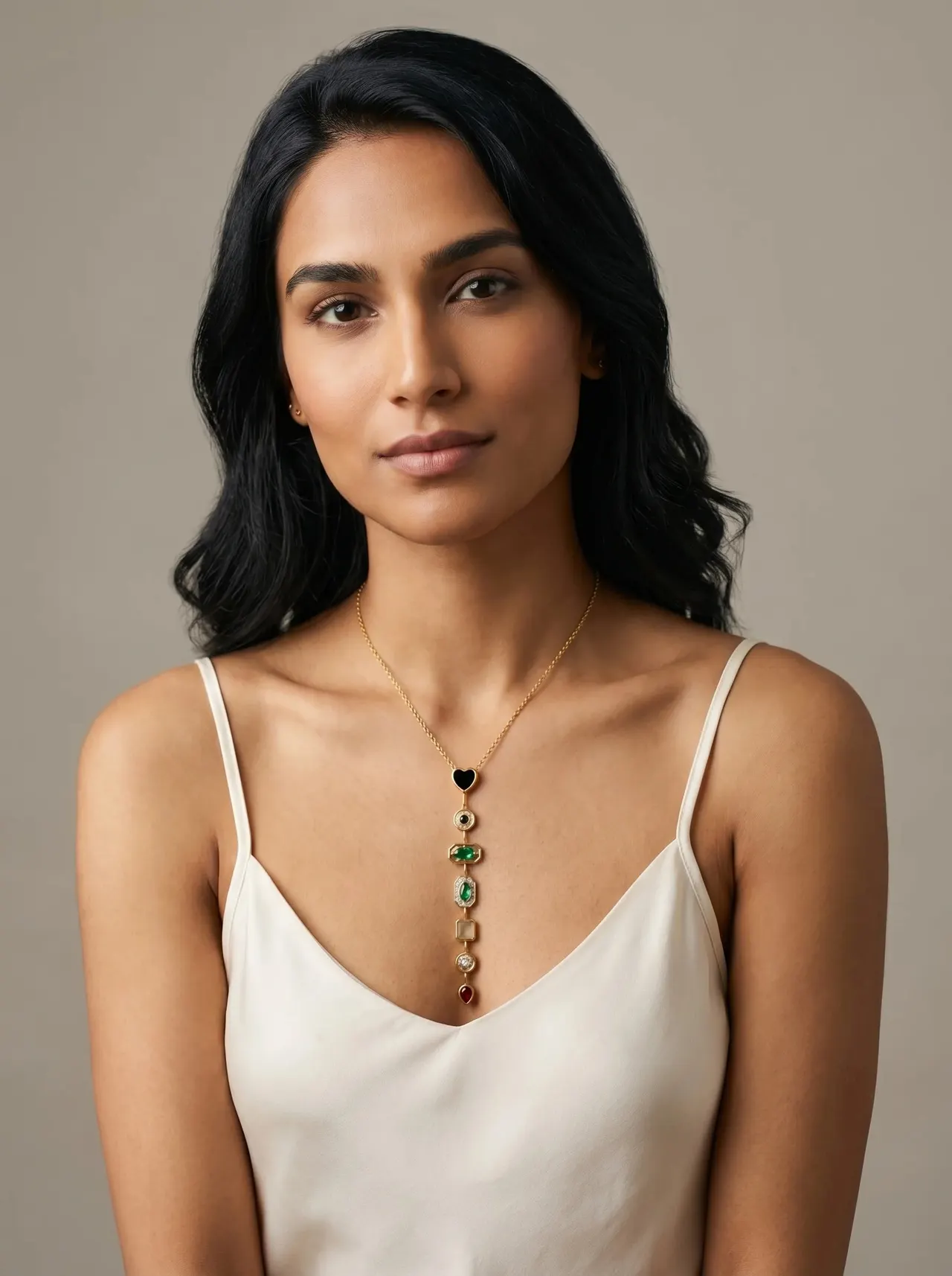 Éclat Y-Drop Necklace — view 2
