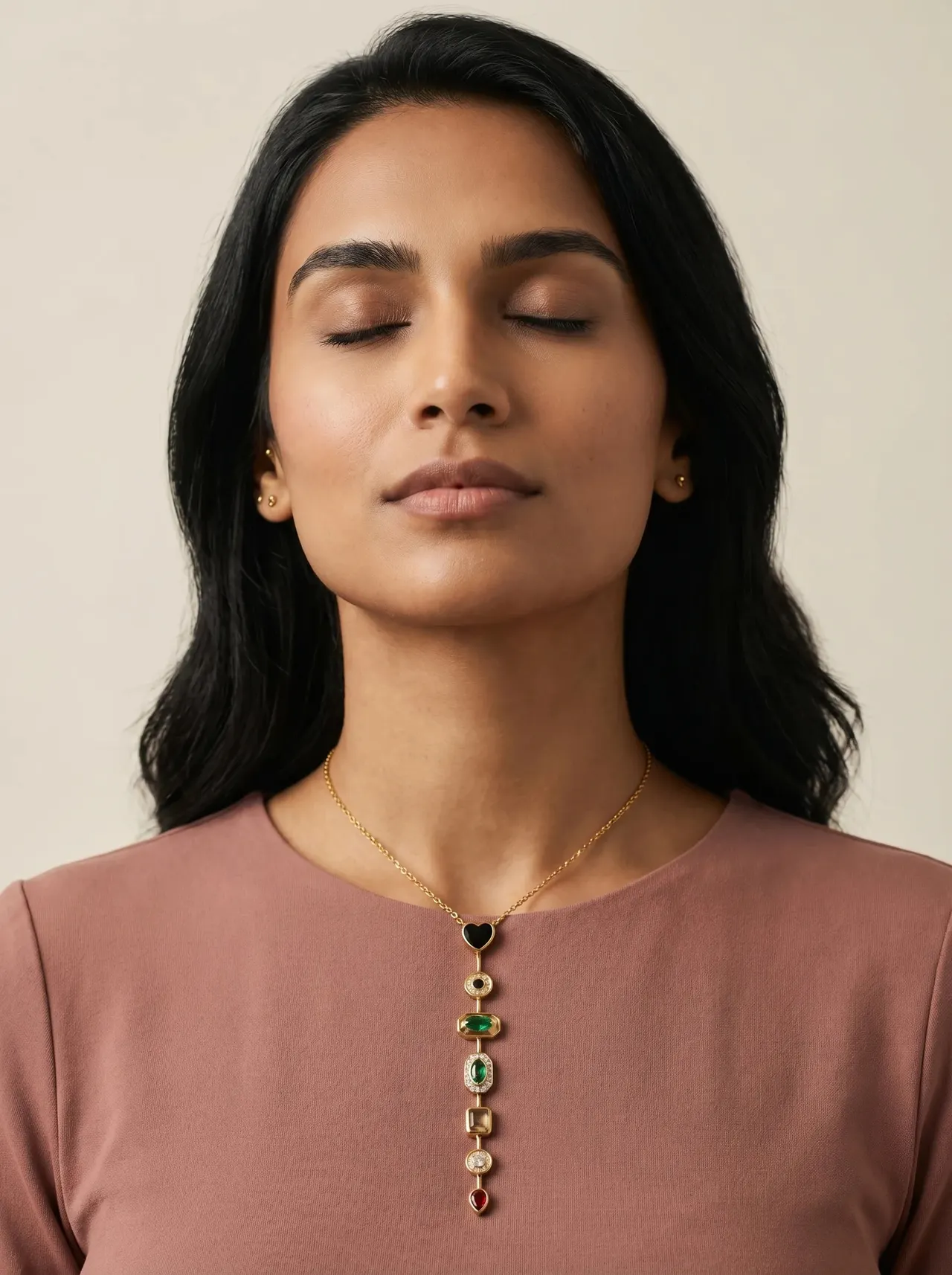 Éclat Y-Drop Necklace — view 4